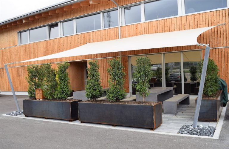 Schraubfundament für Sonnensegel
