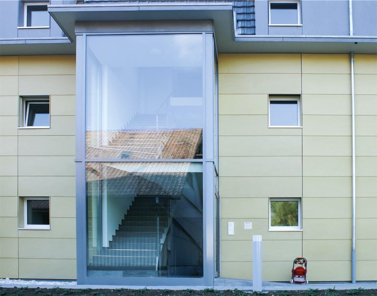 Treppen­haus­ver­glasung