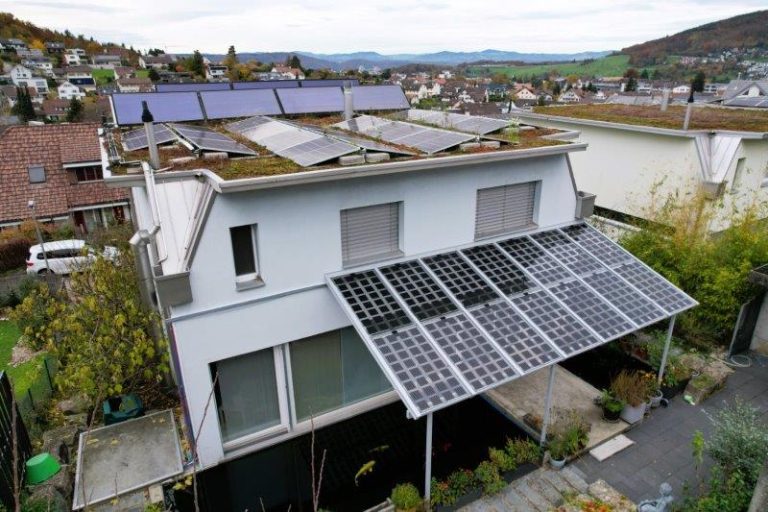 Tragkonstruktion für Solardach
