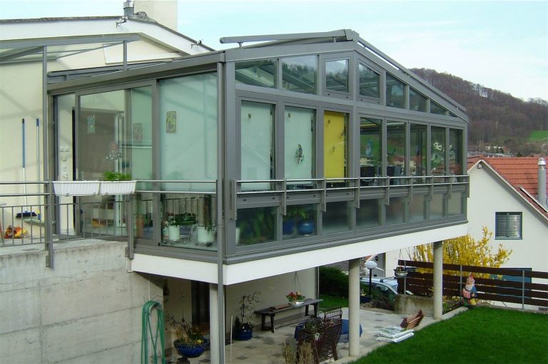 Wohnraum­erweiterung auf Terrasse